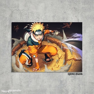 Quadro Decorativo Naruto Shippuden Time 7 Kakashi 23x33cm