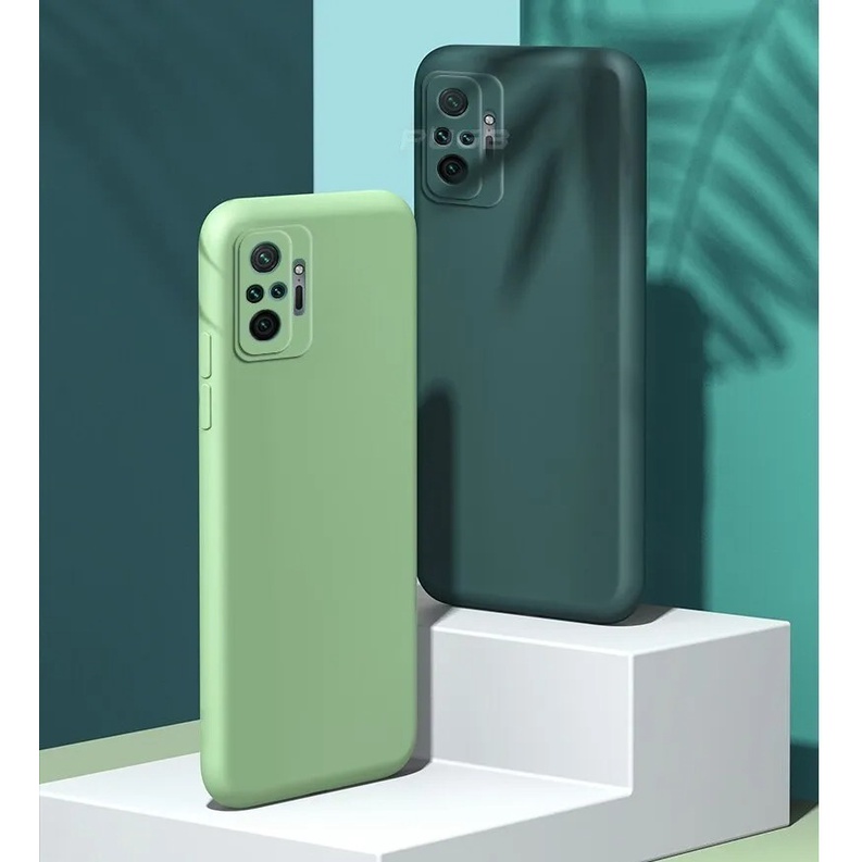 Capa Case Aveludada Redmi Note 10 Pro / Pro Max + Pel Vidro 9d