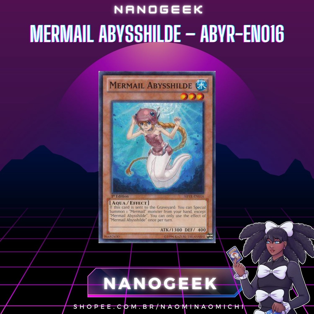 Mermail Abysshilde – ABYR-EN016 — Yu-Gi-Oh! — Português Konami Original  Yugioh | Shopee Brasil