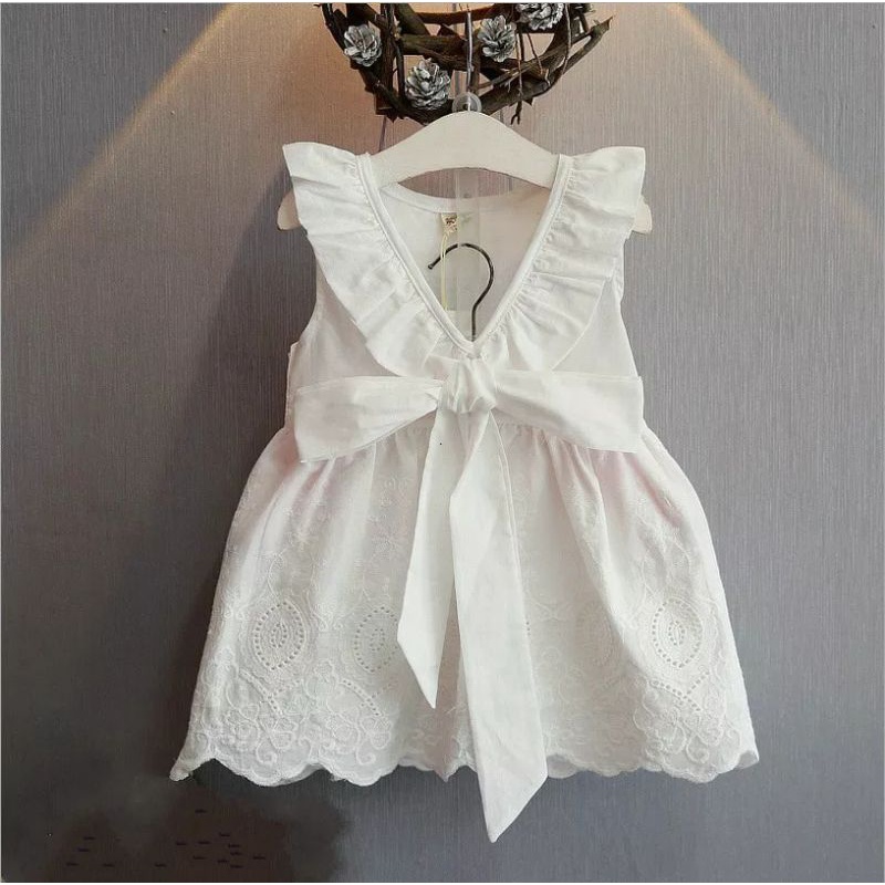 Vestido laise hot sale branco infantil