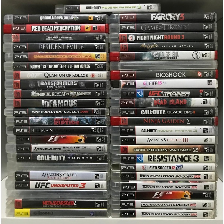 Jogos PS3 - Playstation 3 - Original - Mídia Física