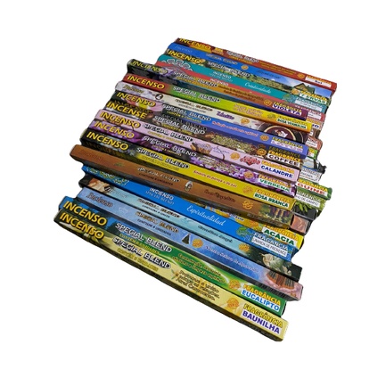 Incenso Natural Special Blend 30 Caixas Com 8 Varetas