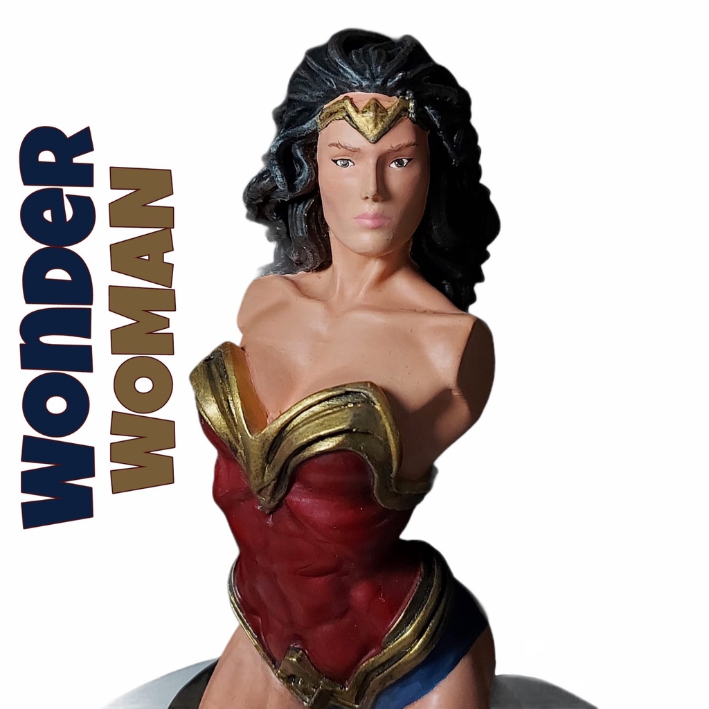 Sutiã Em Tule Cartoon Wonder Woman