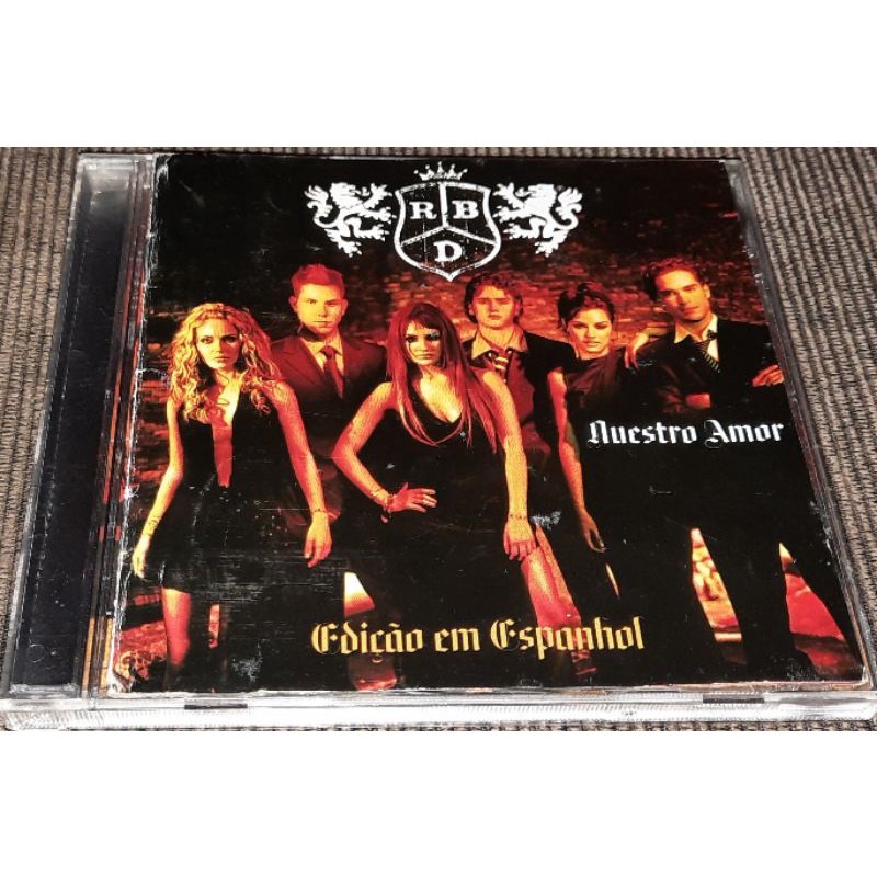 CD RBD nuestro amor Rebelde original 8245 | Shopee Brasil