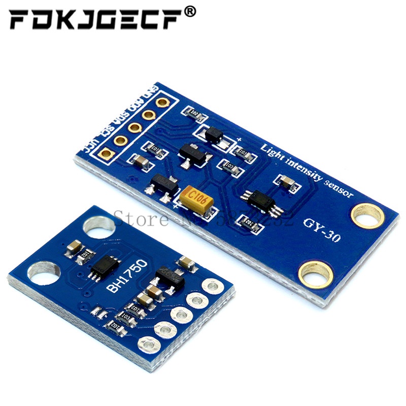 Lot De 6 Modules Lumière GY-302 BH1750 - Capteur Digital 3-5V - Pour Arduino/Raspberry - Mesure 0-65535 Lux