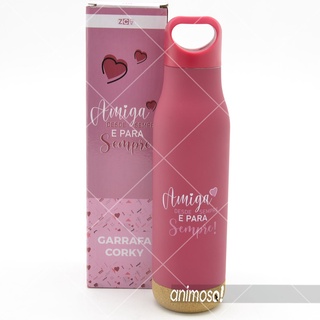 Garrafa Corky Emborrachada Amiga Desde Sempre 500 ml