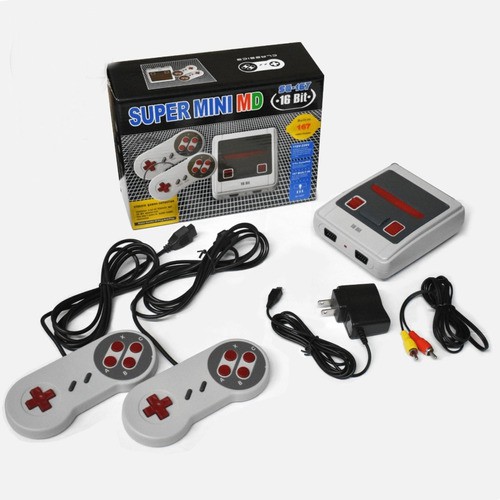 Super Video Game Retr Mini 16 Bits 167 Jogos Nostalgia