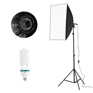 Soft Box Estúdio 50 X 70 Tripe 2m + Lâmpada 135W Soquete E27