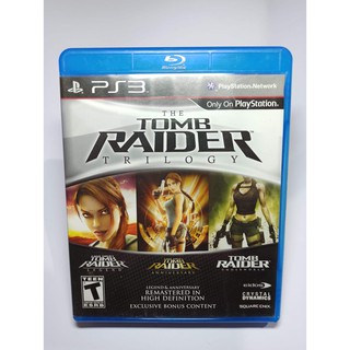 Tomb Raider Trilogy ps3 Mídia física