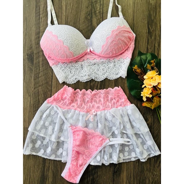 Conjuntinho de hot sale lingerie