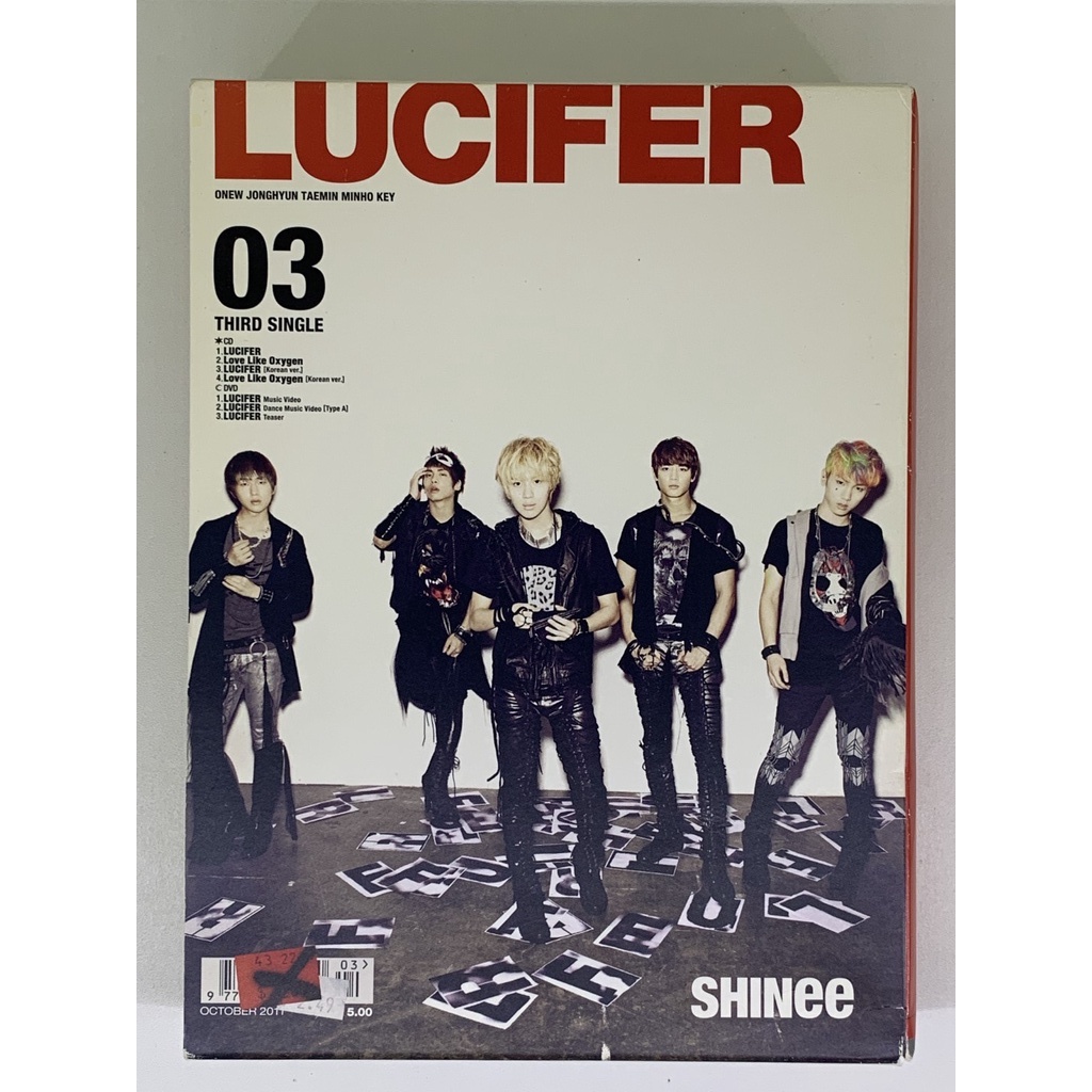 shinee lucifer - limited a usado kpop | Shopee Brasil