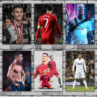 Placas Quadros Decorativos Do Cristiano Ronaldo Cr7 em Promoção na