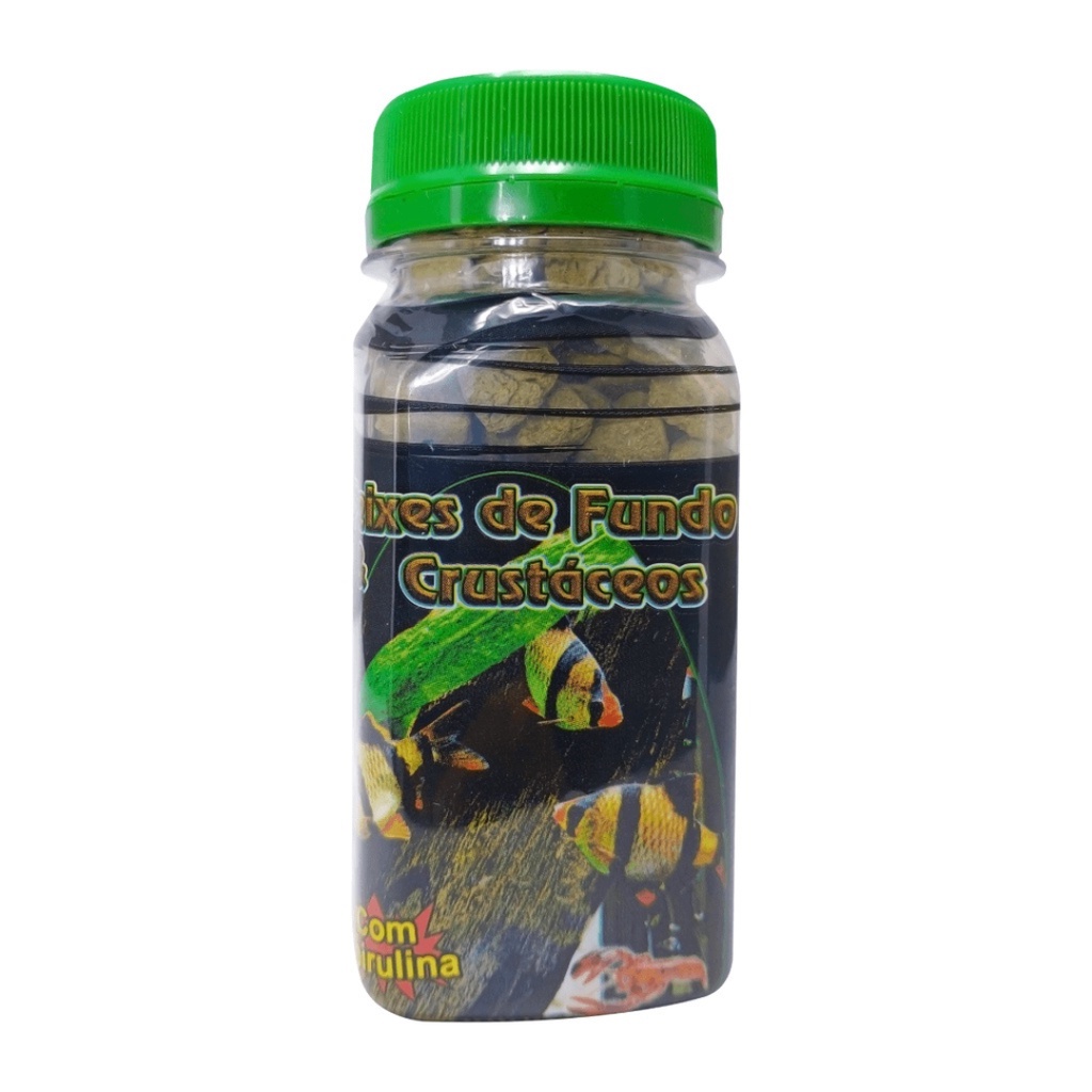 Ração Maramar Peixes De Fundo E Crustáceos Tabs 5mm - 50g | Shopee Brasil