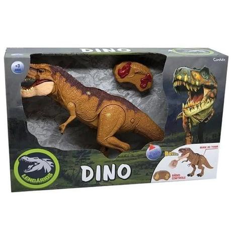 Dinossauros de controle remoto robô elétrico som luz brinquedo escavação  jurássico animais t rex brinquedos educativos para crianças meninos -  AliExpress