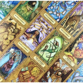 Mazo De Tarot Chrysalis De 78 Cartas Con Bolsa De Terciopelo – Incluye Manual En PDF, Baraja En Inglés Con Arcanos Mayores Y Menores, Ideal Para Adivinación Y Desarrollo Espiritual