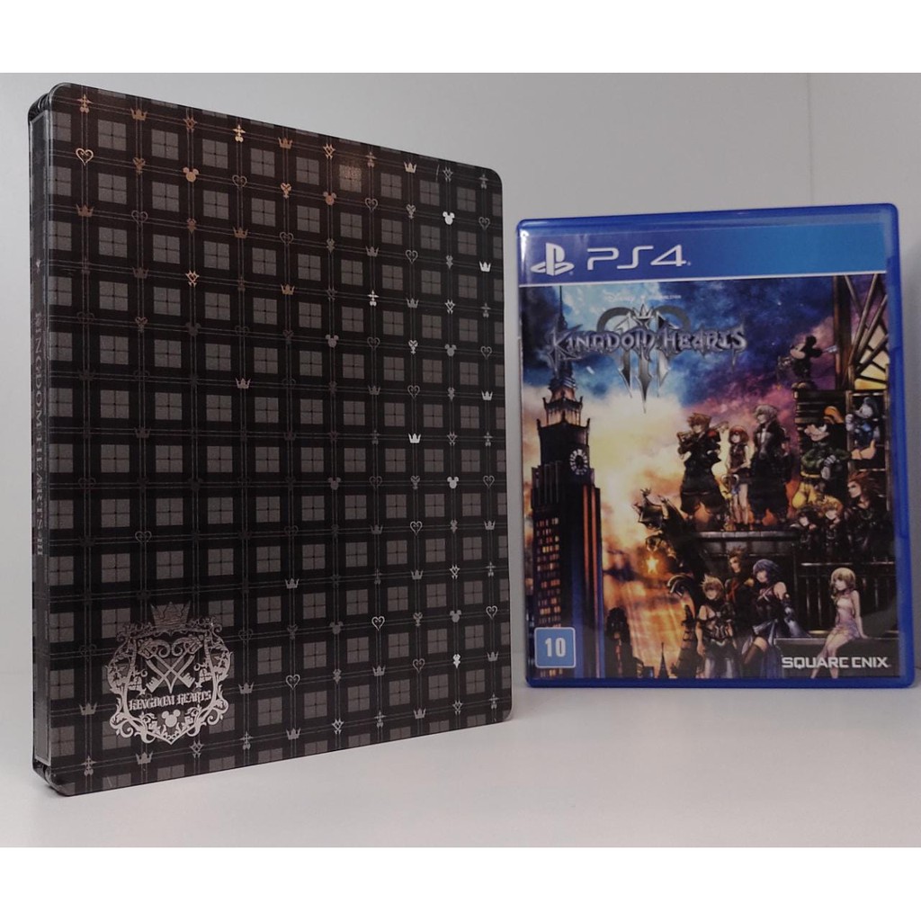 Jogo Kingdom Hearts 3 - Brinde Steelbook - PS4, Shopping