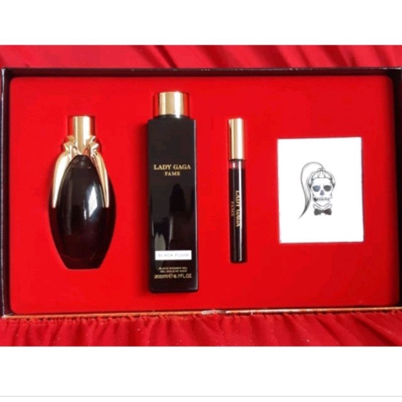LADYGAGA FAME オードパルファム 香水　100ml レディーガガ Perfume Lady Gaga Fame Original 100 Ml - Conjunto/Box | Shopee Brasil