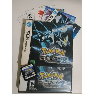 Pokémon Black 2 com luva original completo