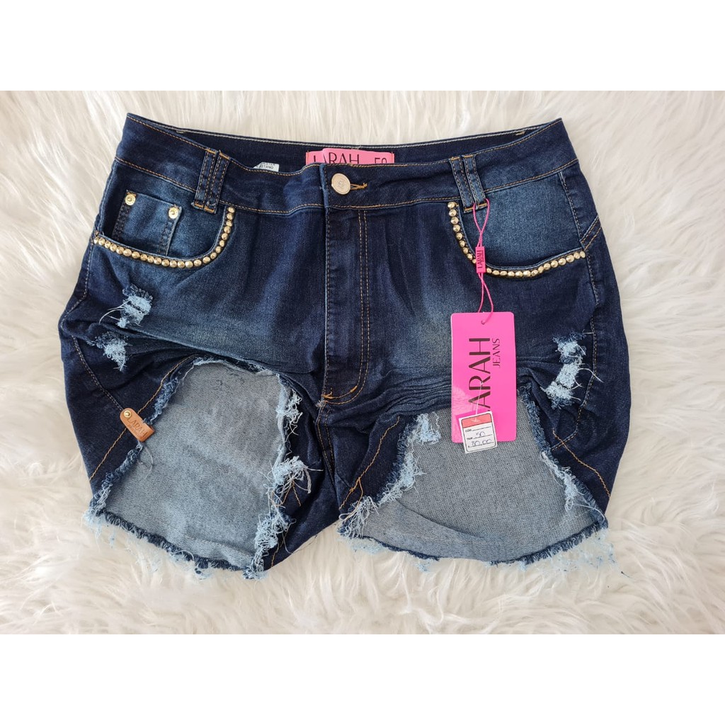 Short jeans sale tamanho 50