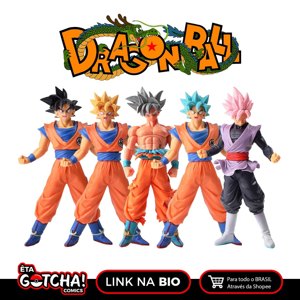 Bonecos Dragon Ball Z action figure Goku 20 cm Shopee Brasil