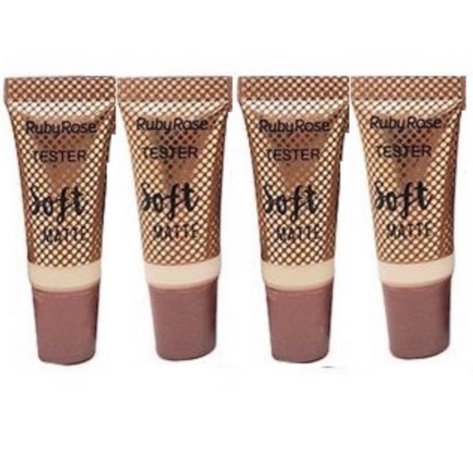 Tester Base Miniatura Ruby Rose Soft Matte | Shopee Brasil