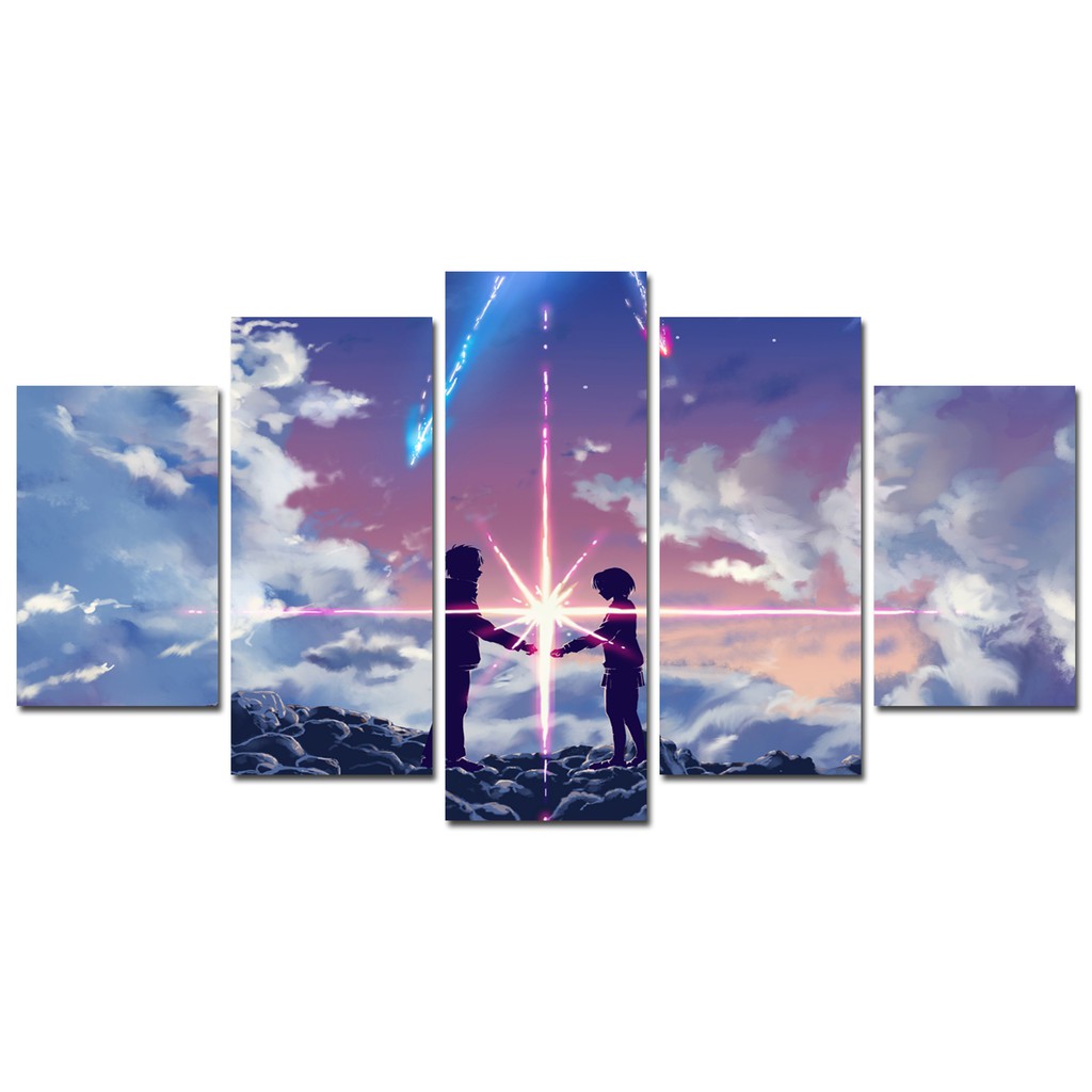 Quadro Decorativo A4 Your Name Kimi no na Wa