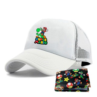 Carteira Slim Jogo Super Mario e Luigi - Frete Grátis