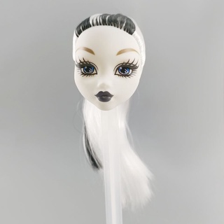 Compra online de Cabeça de boneca de maquiagem para bonecas monster high,  cabeças de maquiagem para bonecas monstro de plástico macio, acessórios de  casa de bonecas 1/6 bjd, 1 peça