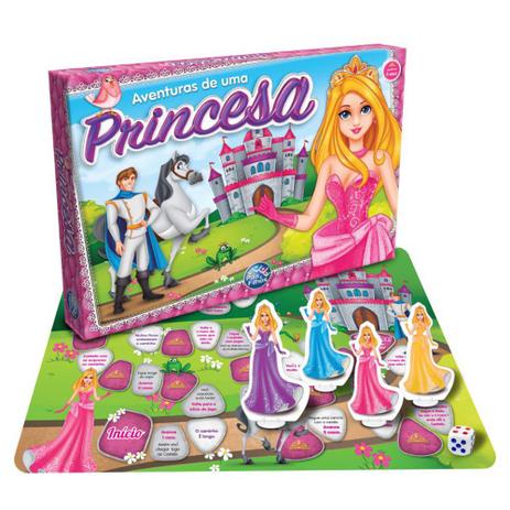 Brinquedo Jogo De Trilha Disney Júnior Princesa Toyster 8024