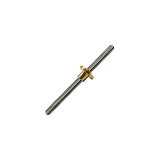Fuso Trapezoidal de Avanço TR8 8 x 100mm com Castanha