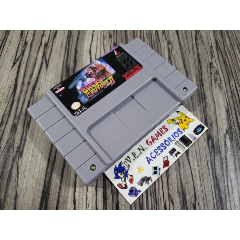 SUPER BACK TO THE FUTURE PART 2 P/ SUPER NINTENDO + GARANTIA!