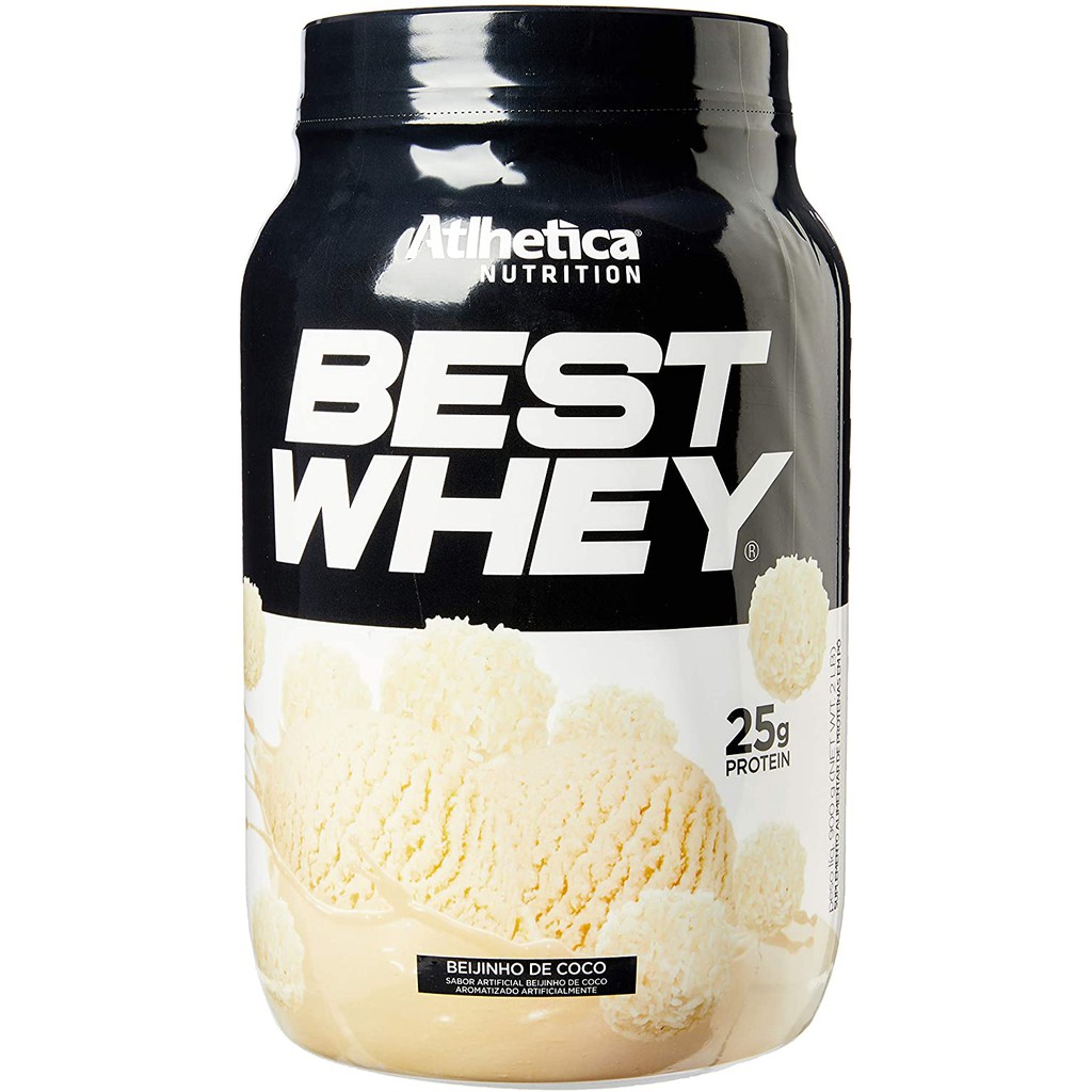 Best Whey (907G) – Sabor Beijinho de Coco, Atlhetica Nutrition