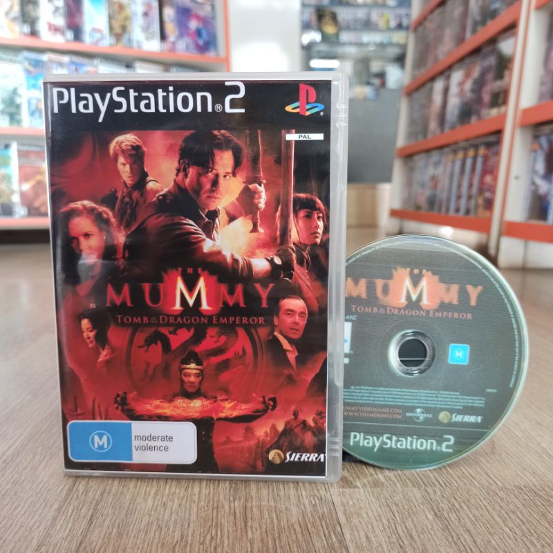 Jogo Mummy The Tomb Of The Dragon Emperor PS2 Usado - Meu Game Favorito