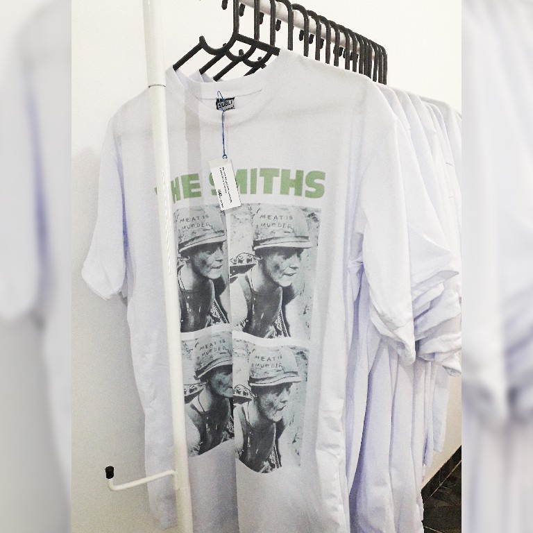 Camiseta The Smiths Meat Is Murder | Shopee Brasil