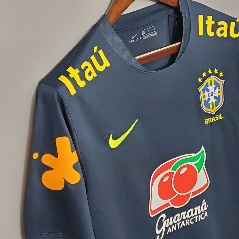 Camisa Brasil Copa do Mundo 2018 Azul Camisola Seleção Brasileira - Moda  Favela