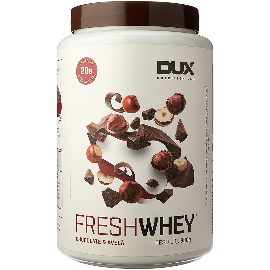 Fresh Whey Chocolate Belga e Ave Pote 900g – Dux Nutrition