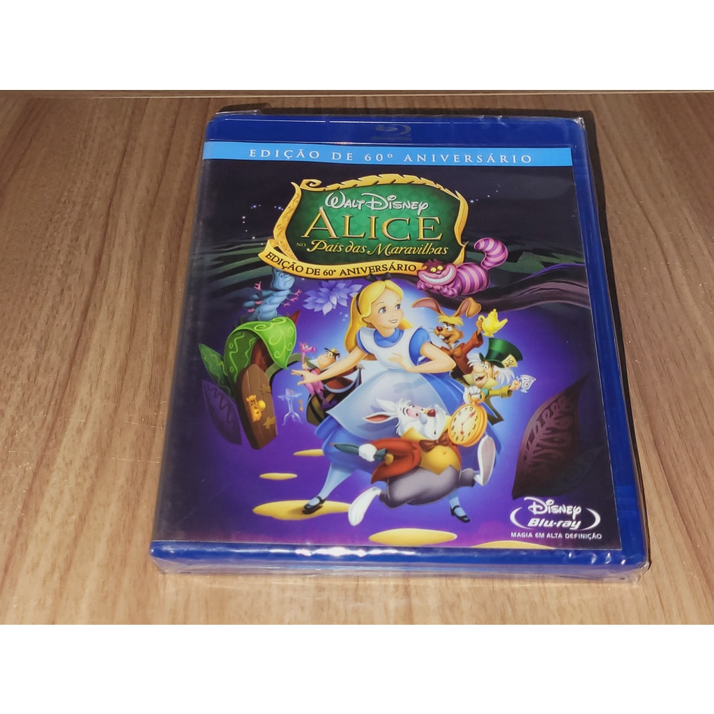 Alice No País Das Maravilhas Edição De 60º Aniversário [Blu-ray]