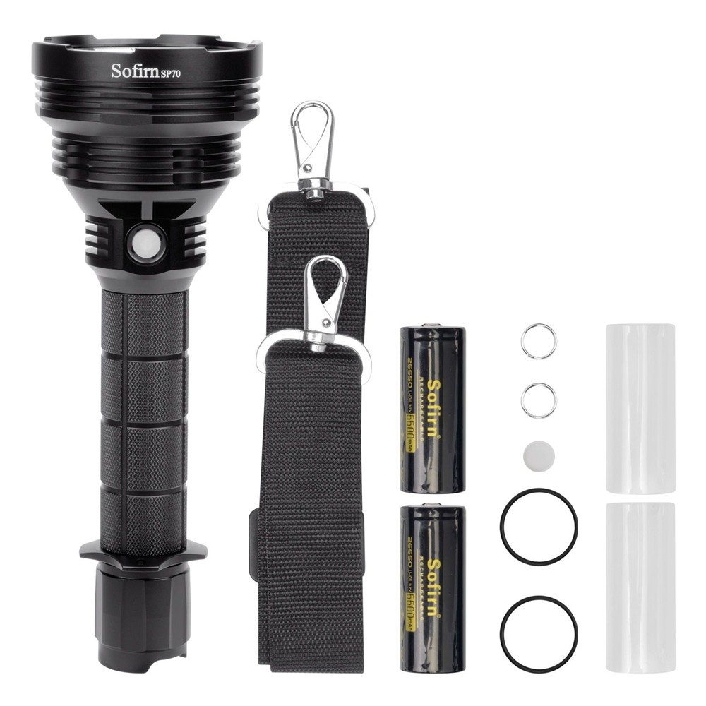 Lanterna Sofirn SP70 5500 Lúmen Super Brilhante XHP70.2 LED 6