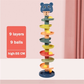 Toyvian 1 Conjunto Bola Orbital Vira Música Jogo De Arremesso Para Bebê  Torre De Bola Para Crianças Brinquedos De Bolas De Atividade Brinquedos