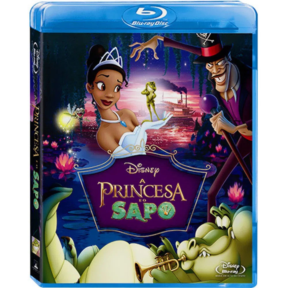 Blu-ray: A Princesa E O Sapo - Original E Lacrado | Shopee Brasil