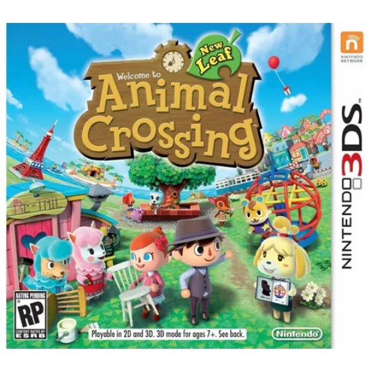 Jogo Animal Crossing New Leaf Nintendo 3ds Shopee Brasil