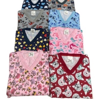 Pijama Infanti E Juvenill Moletinho Manga Longa Estampado Frio Inverno - preço de atacado