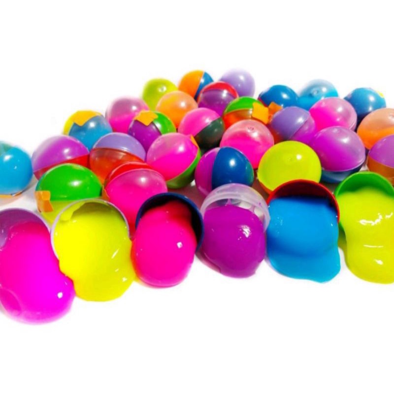 Kit 30un. slime/geleca encapsulado 1 polegadas coloridas(kit com 30 ...