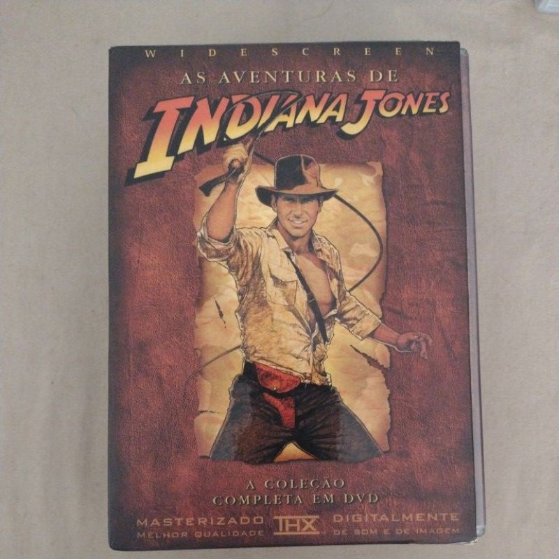 Coleção 4 Dvds Indiana Jones - Dublado E Leg.