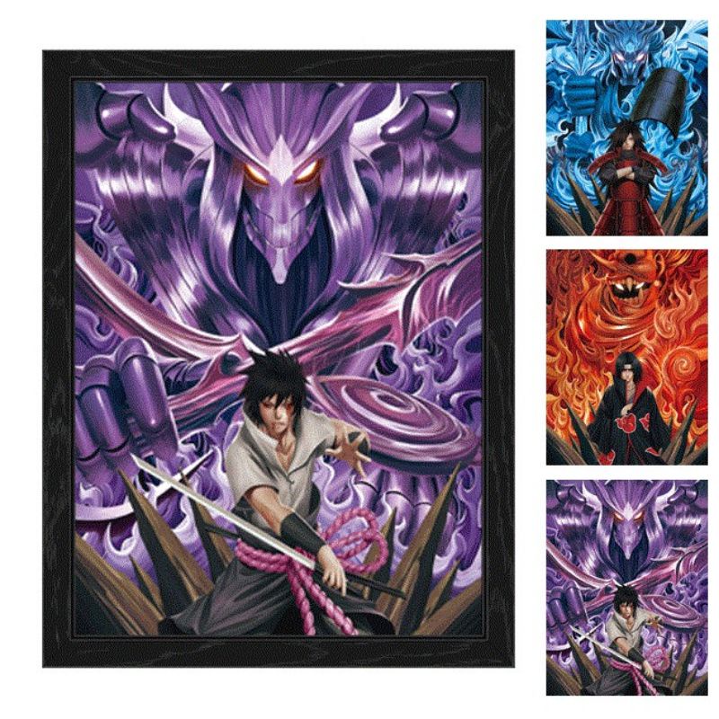 Quadro 3D Lenticular: Naruto Uzumaki & Hinata Hyuga: Naruto