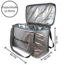 Bolsa Térmica / Sacola Térmica Bag Freezer grande 30 litros Trufas