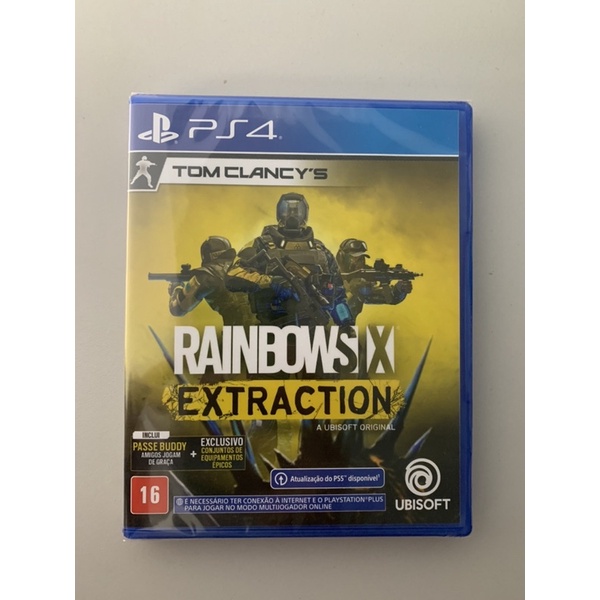 Tom Clancy's Rainbow Six Extraction - PS4 - Mídia Física Lacrado