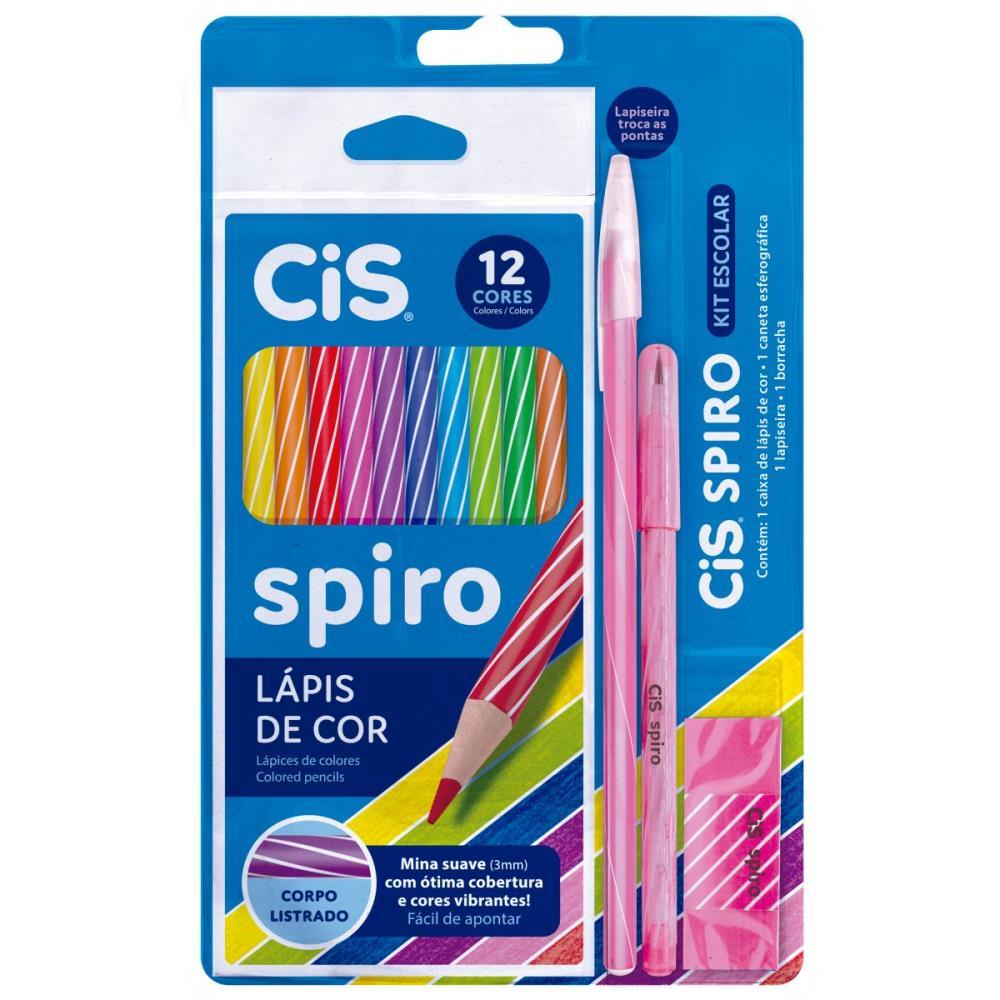 CIS SPIRO KIT ESCOLAR | Shopee Brasil
