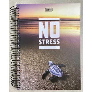 Caderno Universitário [capa dura] 10M NO STRESS 200fls – Tilibra