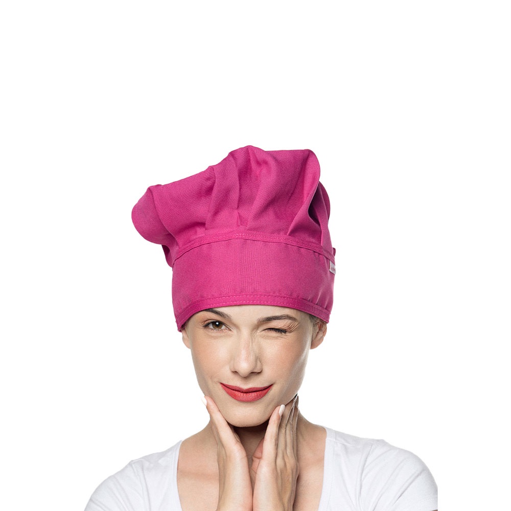 Chapeu de Cozinheiro Rosa Pink Chef Touca Unissex Ajustavel Shopee Brasil